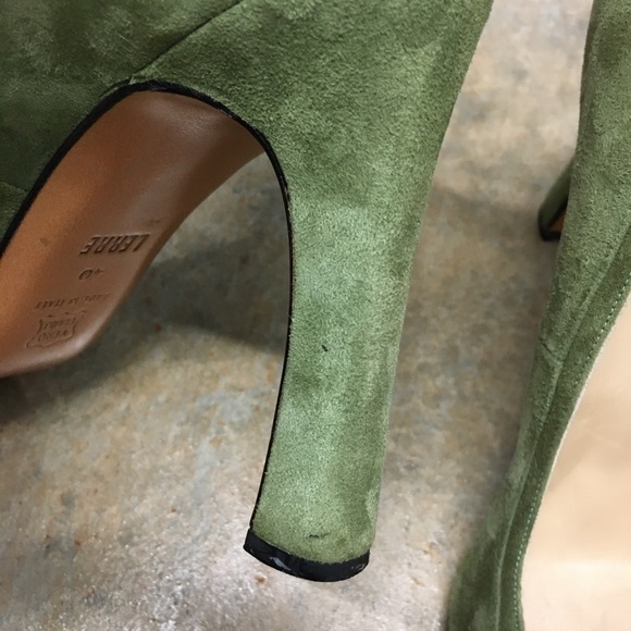 Todd Oldham Shoes-Green-SZ 40 in Italian 9 - Picture 13 of 15